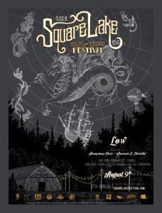 2014 Square Lake Festival Poster