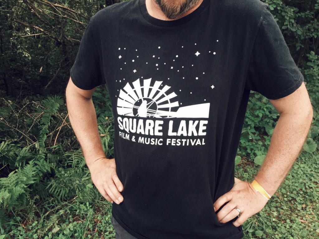 Square Lake t-shirt