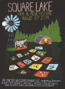 2019 Square Lake Festival Poster by Lucy Michell